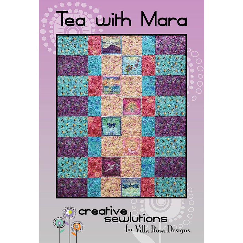 Tea With Mara Quilt Pattern - Villa Rosa Designs from Fort Worth Fabric Studio