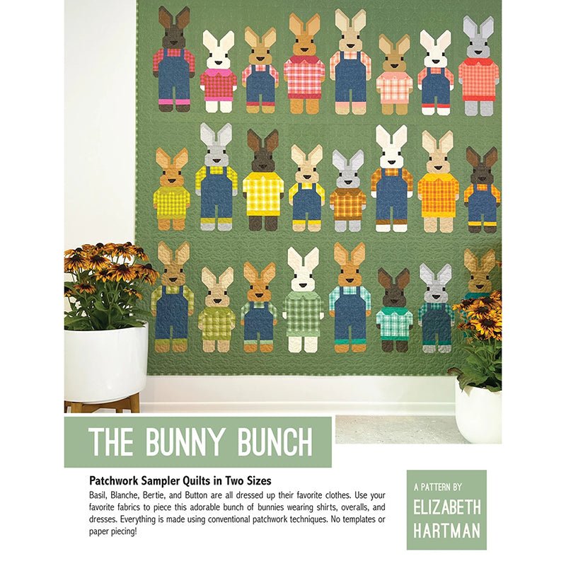 The Bunny Bunch Quilt Pattern by Elizabeth Hartman - Elizabeth Hartman from Fort Worth Fabric Studio