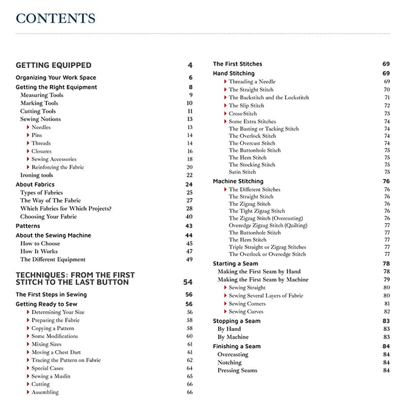 The Complete Manual of Sewing - C&T Publishing from Fort Worth Fabric Studio