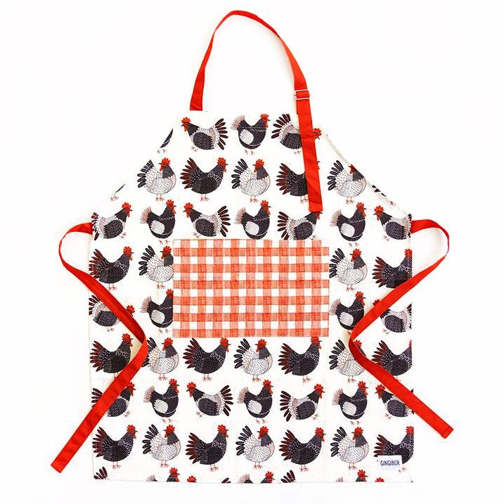 The Henhouse Chicken Apron by Gingiber - Gingiber from Fort Worth Fabric Studio