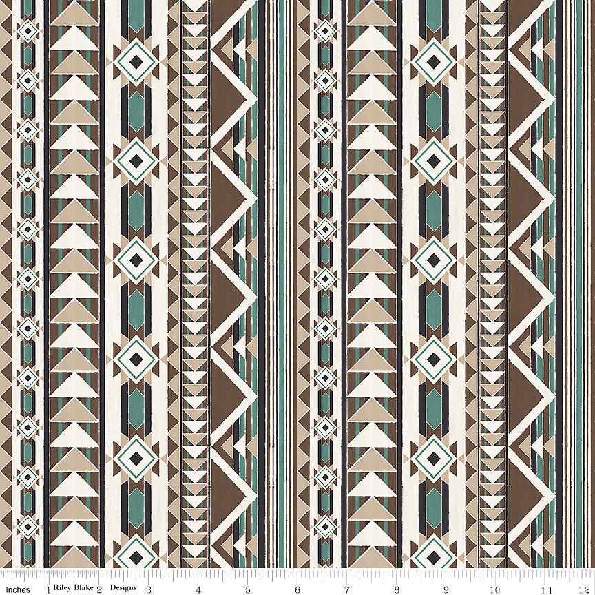The Homestead Blanket Teal - Riley Blake from Fort Worth Fabric Studio