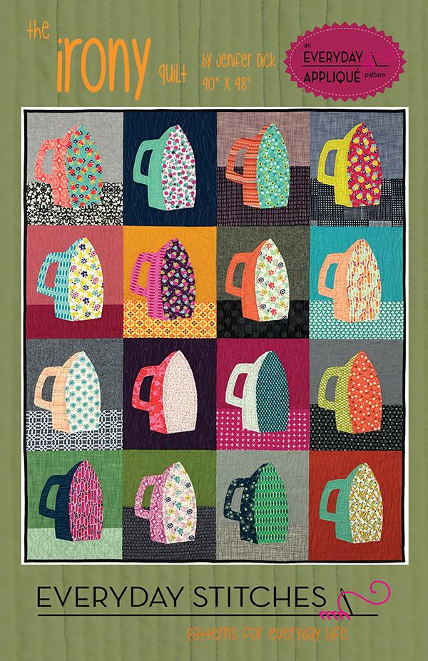 The Irony Quilt Pattern by Everyday Stitches - Everyday Stitches from Fort Worth Fabric Studio