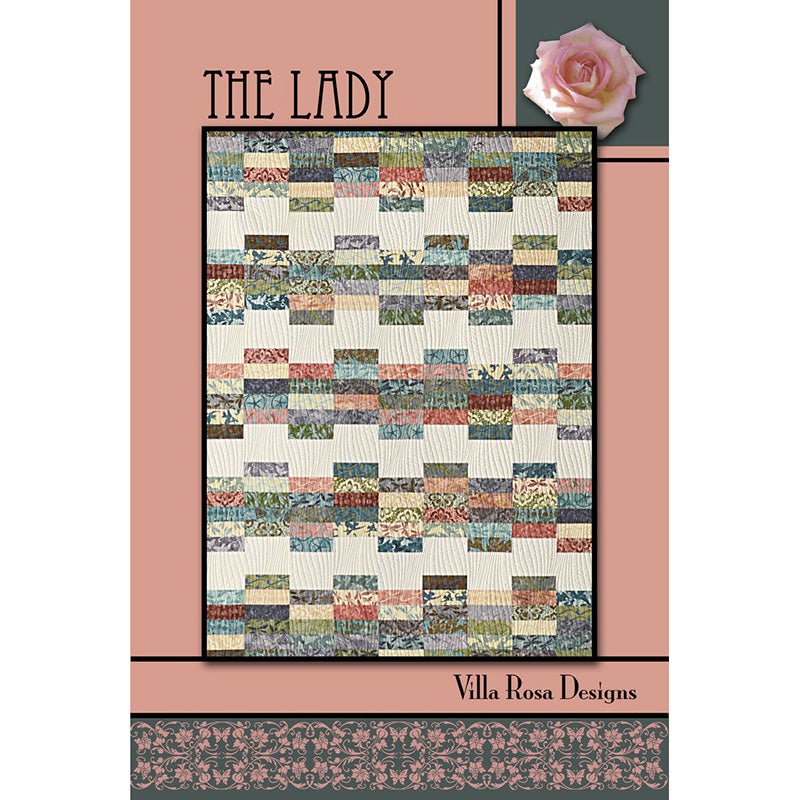 The Lady Quilt Pattern PDF Download - Villa Rosa Designs from Fort Worth Fabric Studio