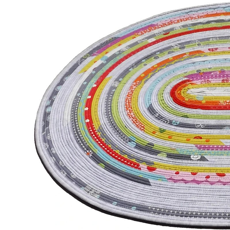 The Original Jelly Roll Rug Pattern by RJ Designs - RJ Designs from Fort Worth Fabric Studio