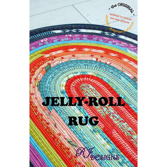 The Original Jelly Roll Rug Pattern by RJ Designs - RJ Designs from Fort Worth Fabric Studio