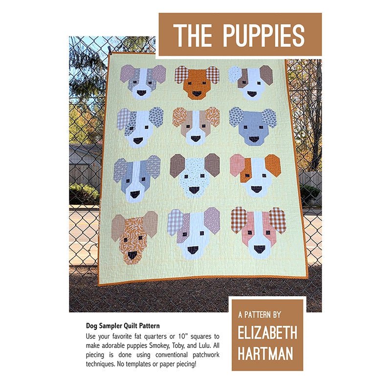 The Puppies Quilt Pattern by Elizabeth Hartman Pattern by Elizabeth Hartman