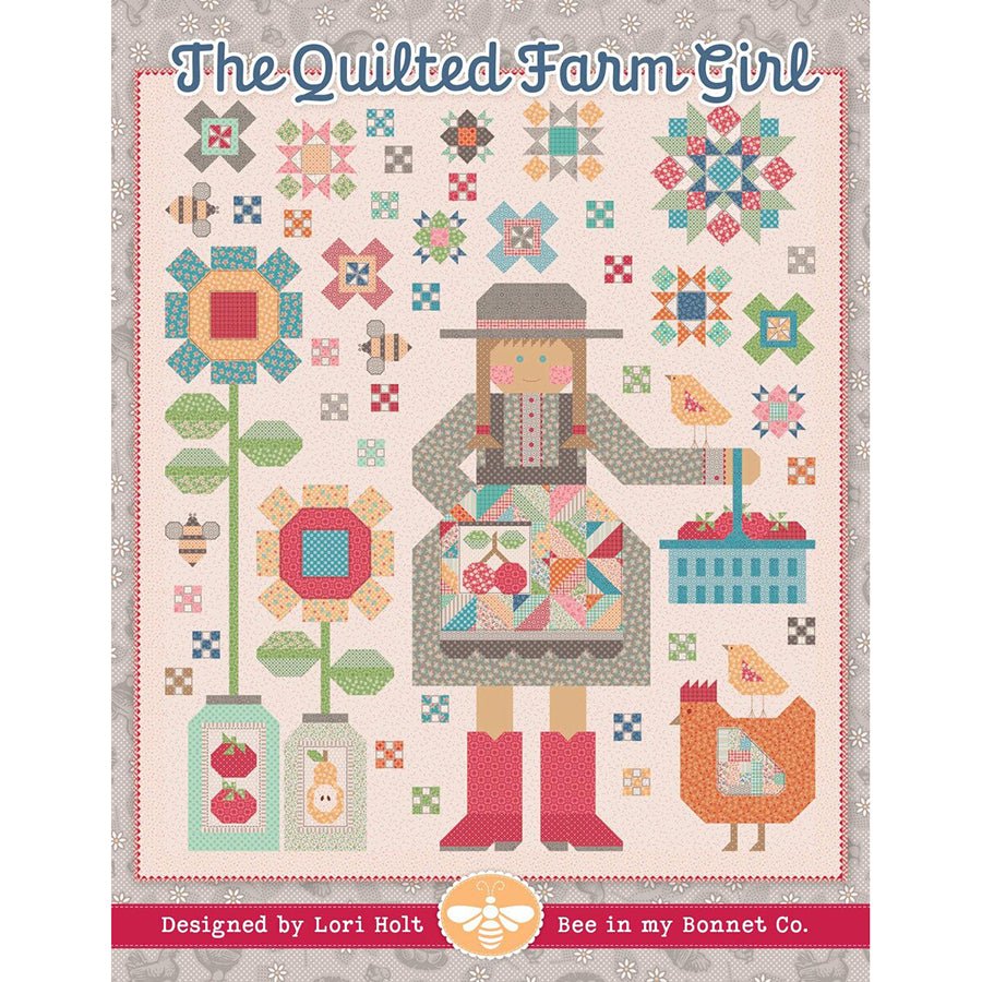 The Quilted Farm Girl Quilt Pattern by It's Sew Emma - It's Sew Emma from Fort Worth Fabric Studio