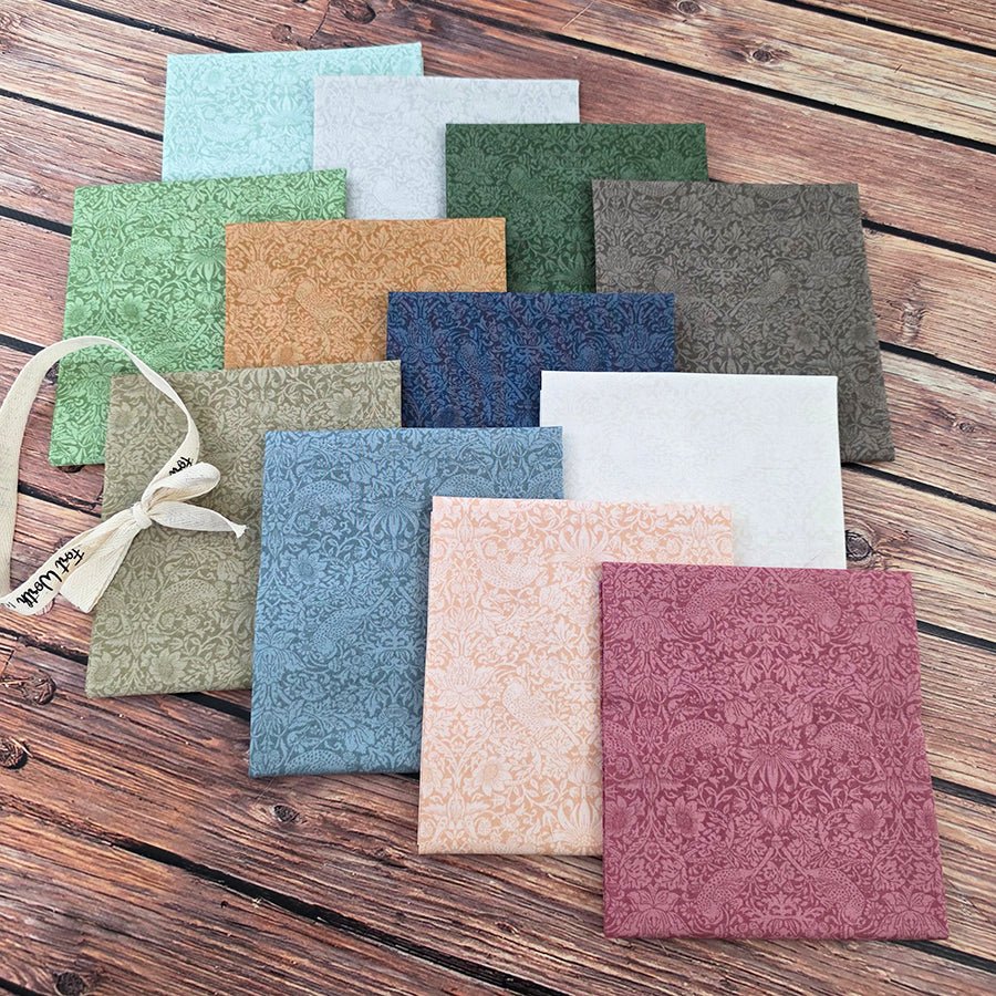 The Trellis Palette Fat Quarter Bundle - Free Spirit from Fort Worth Fabric Studio