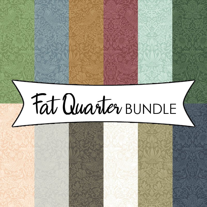 The Trellis Palette Fat Quarter Bundle - Free Spirit from Fort Worth Fabric Studio