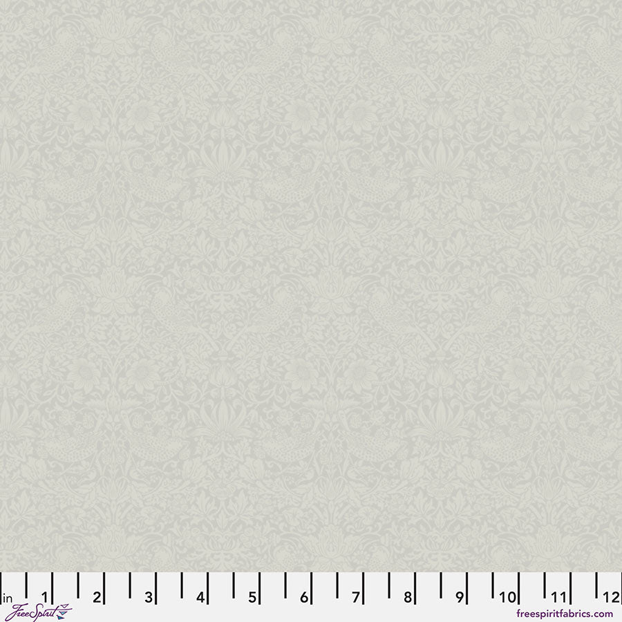 The Trellis Palette Tonal Strawberry Thief Farringdon Grey - Free Spirit from Fort Worth Fabric Studio