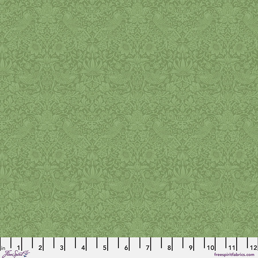 The Trellis Palette Tonal Strawberry Thief Herball - Free Spirit from Fort Worth Fabric Studio
