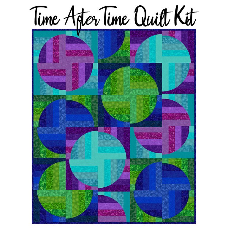 Time After Time Quilt Kit with I've Got Hue, Babe from Studio E - Studio E from Fort Worth Fabric Studio