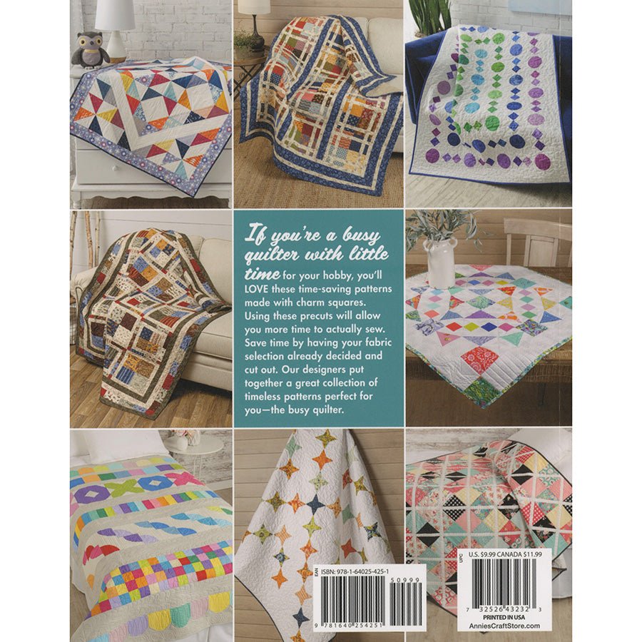 Time - Saving Charm Quilts Quilt Pattern Book - Annie's Quilting from Fort Worth Fabric Studio