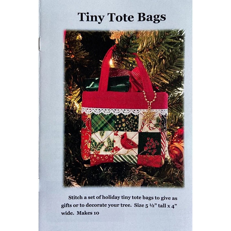 Tiny Tote Bags Pattern by J. Minnis Designs - J. Minnis Designs from Fort Worth Fabric Studio