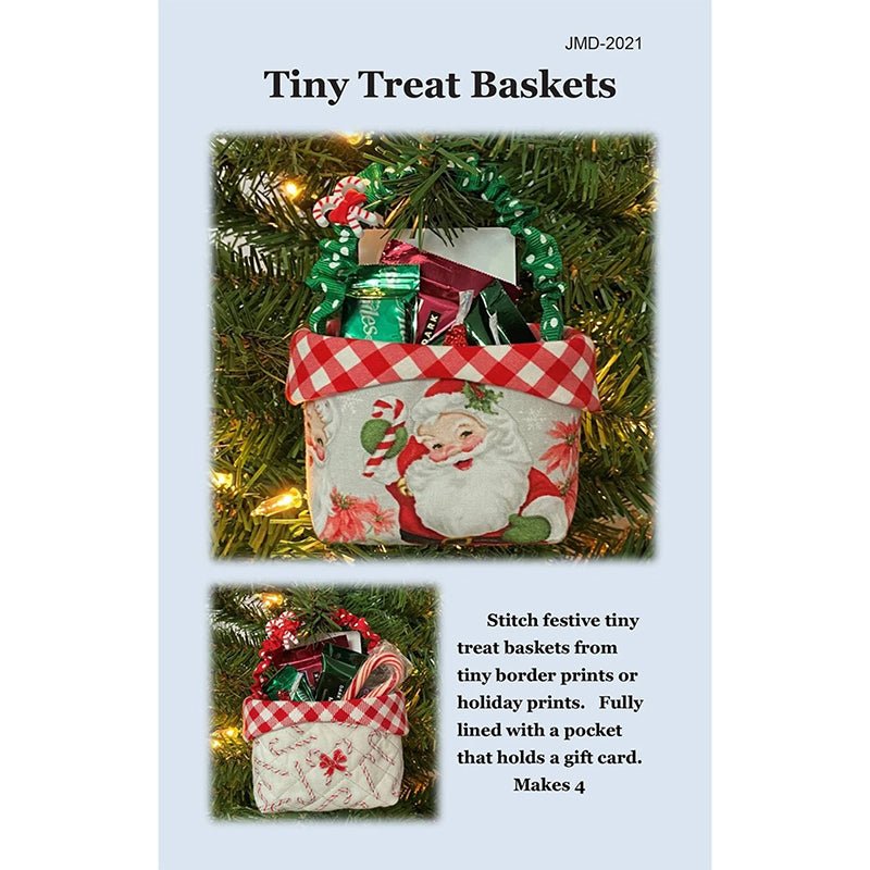 Tiny Treat Baskets Pattern by J. Minnis Designs - J. Minnis Designs from Fort Worth Fabric Studio