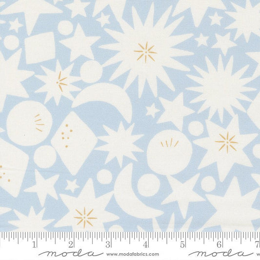 To The Moon & Back Starbursts Sky - Moda from Fort Worth Fabric Studio