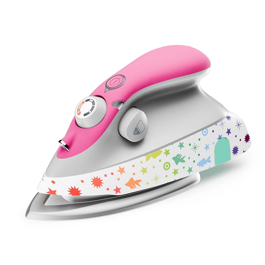Tula Pink Mini Iron with Trivet by Oliso M3PRO - TULA - Oliso Inc from Fort Worth Fabric Studio