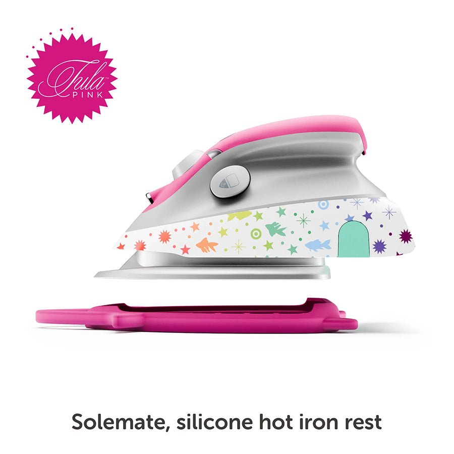 Tula Pink Mini Iron with Trivet by Oliso M3PRO - TULA - Oliso Inc from Fort Worth Fabric Studio