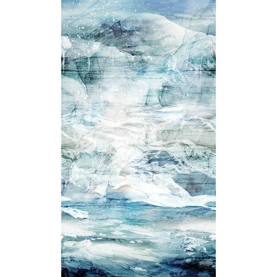 Tundra Crossing 24" Border Panel Light Blue Multi - Northcott from Fort Worth Fabric Studio