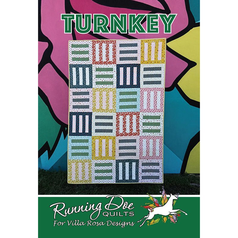 Turnkey Quilt Pattern - Villa Rosa Designs from Fort Worth Fabric Studio