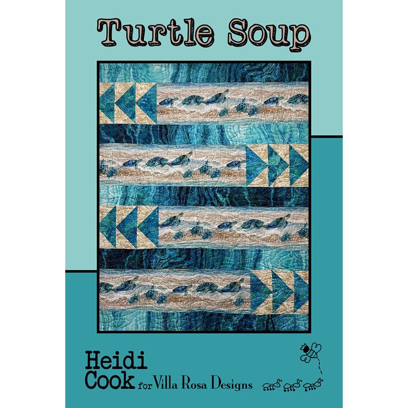 Turtle Soup Quilt Pattern PDF Download - Villa Rosa Designs from Fort Worth Fabric Studio