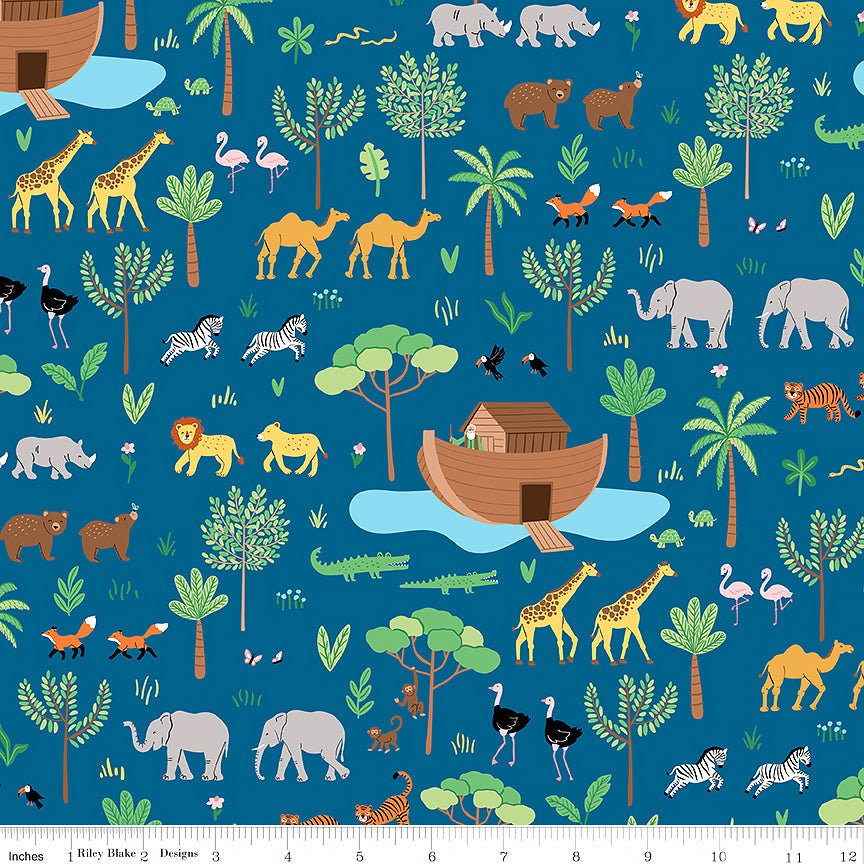 Two by Two Main Blue - Riley Blake from Fort Worth Fabric Studio