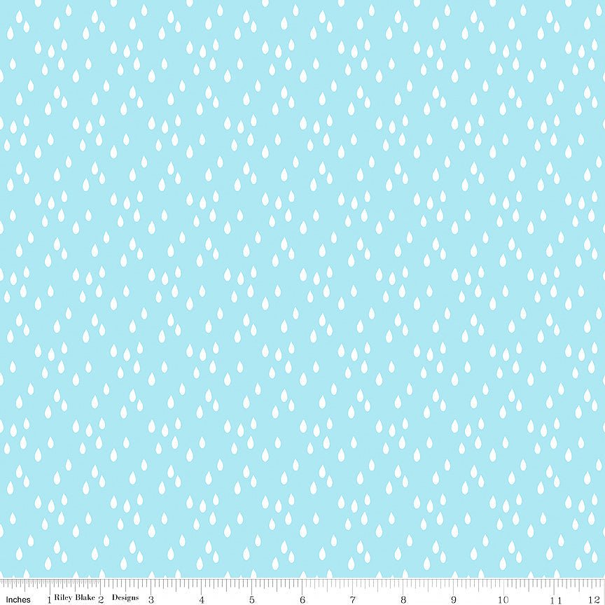 Two by Two Rainy Day Sky - Riley Blake from Fort Worth Fabric Studio