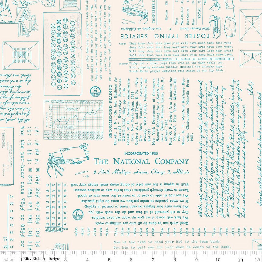 TYPE/ography Background Raindrop - Riley Blake from Fort Worth Fabric Studio