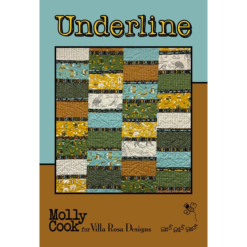 Underline Quilt Pattern PDF Download - Villa Rosa Designs from Fort Worth Fabric Studio