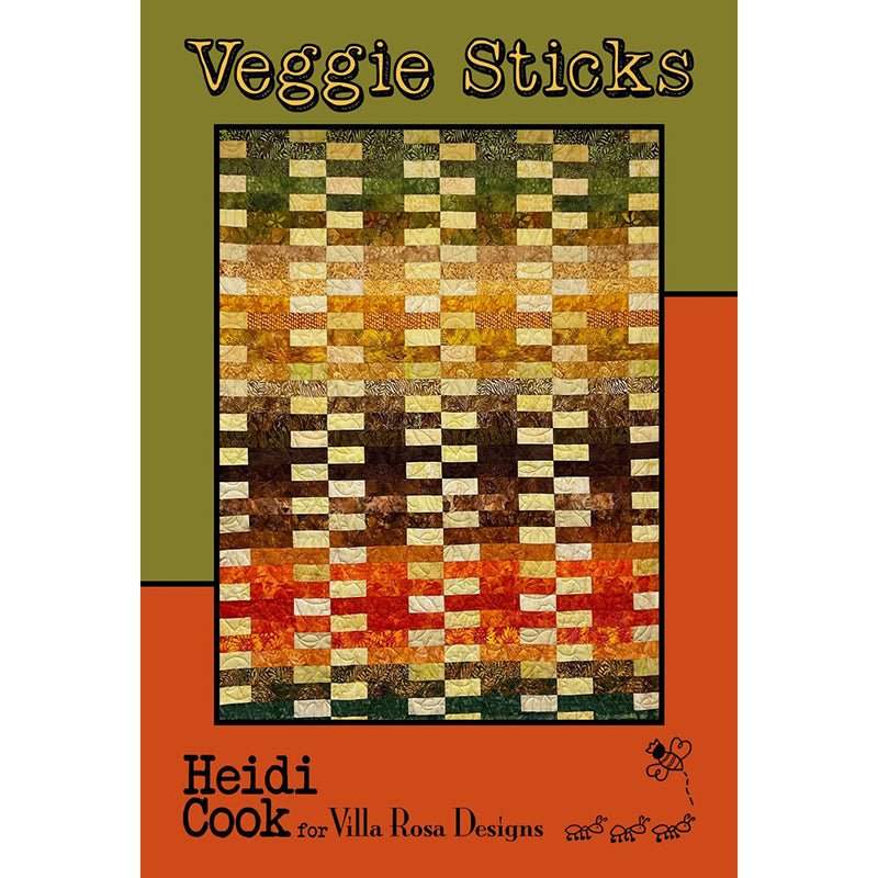Veggie Sticks Quilt Pattern - Villa Rosa Designs from Fort Worth Fabric Studio