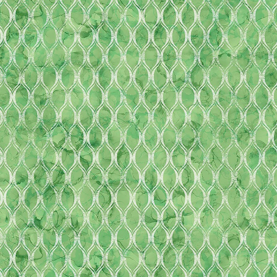 Veranda Lattice Light Green - Northcott from Fort Worth Fabric Studio