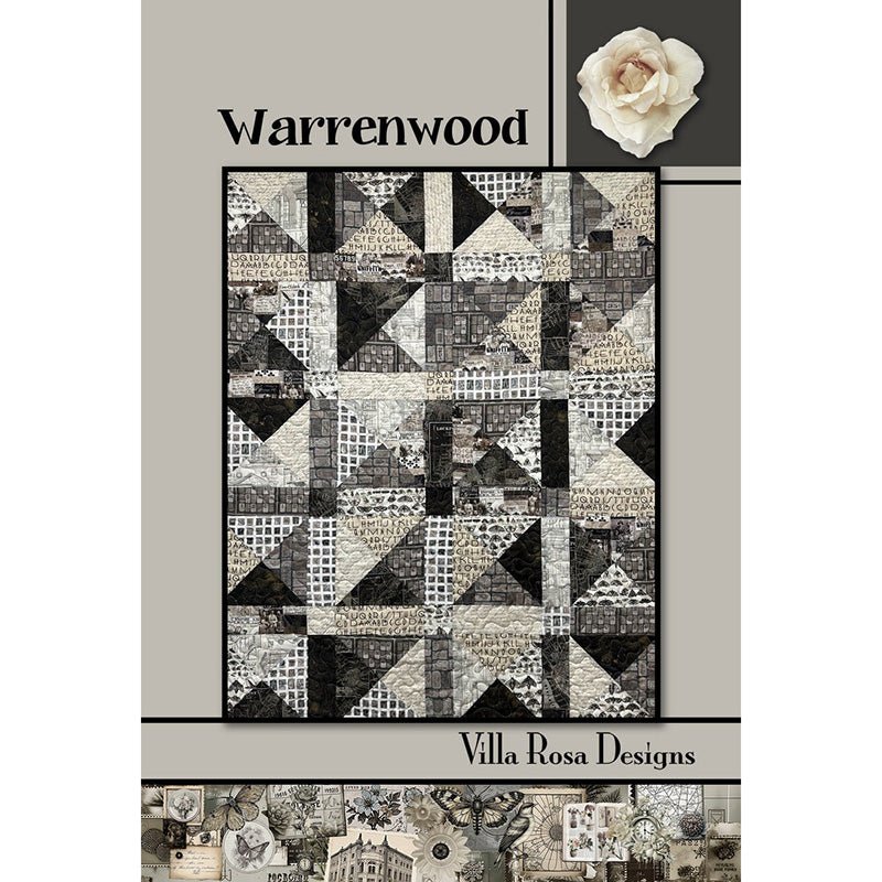Warrenwood Quilt Pattern PDF Download - Villa Rosa Designs from Fort Worth Fabric Studio