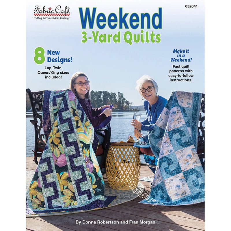 Weekend 3 - Yard Quilts Quilt Book from Fabric Cafe - Fabric Cafe from Fort Worth Fabric Studio