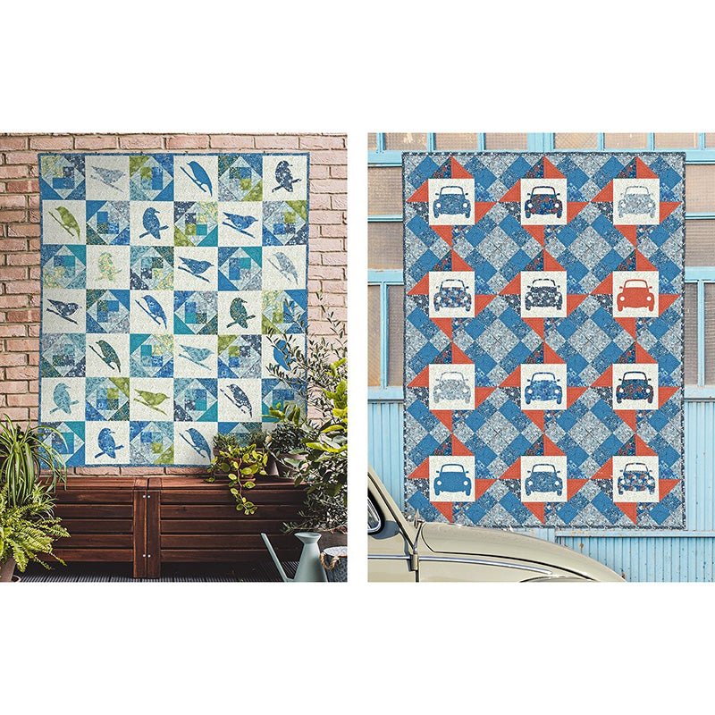 Whimsy Quilts Pattern Book - In the Beginning from Fort Worth Fabric Studio