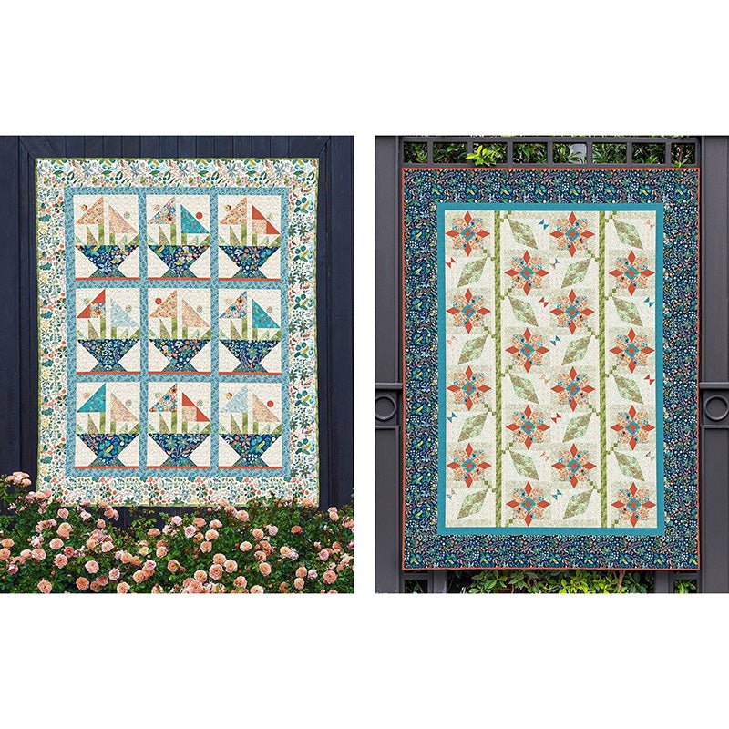 Whimsy Quilts Pattern Book - In the Beginning from Fort Worth Fabric Studio
