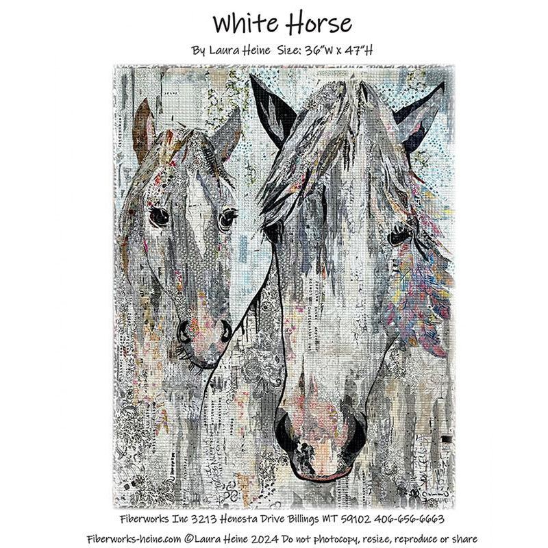White Horse Quilt Pattern from Fiberworks Inc - Fiberworks Inc from Fort Worth Fabric Studio