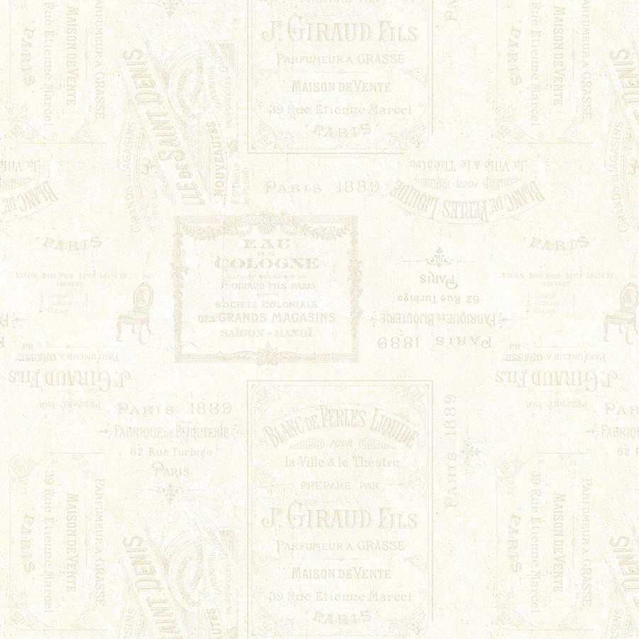 Wildflower Meadow Word Texture Cream - Wilmington Prints from Fort Worth Fabric Studio