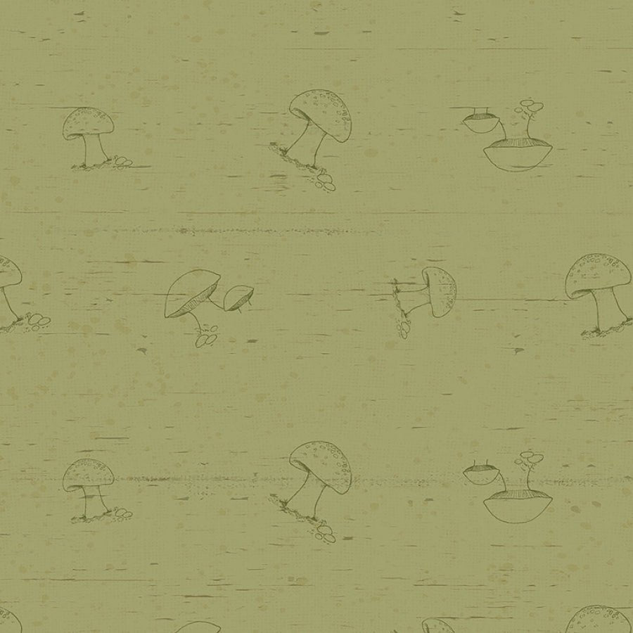 Wildwood Mushroom Tonal Olive - Clothworks from Fort Worth Fabric Studio