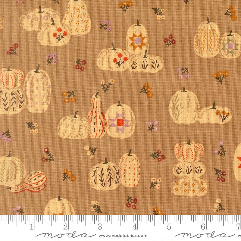 Windfall Pumpkin Patches Oatmeal - Moda from Fort Worth Fabric Studio