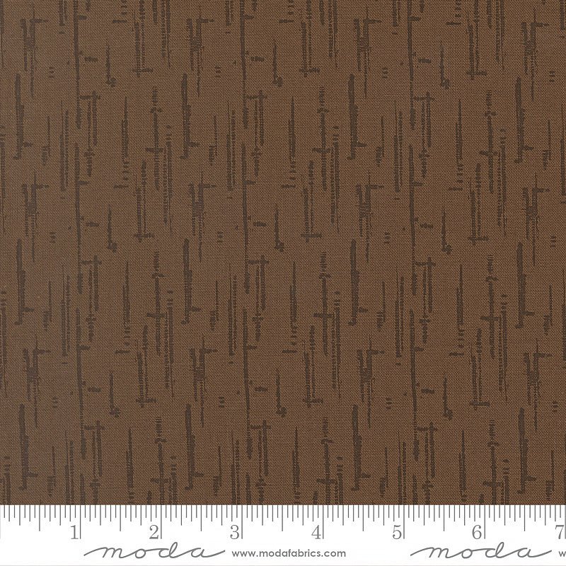 Windfall Textured Stripes Coffee - Moda from Fort Worth Fabric Studio