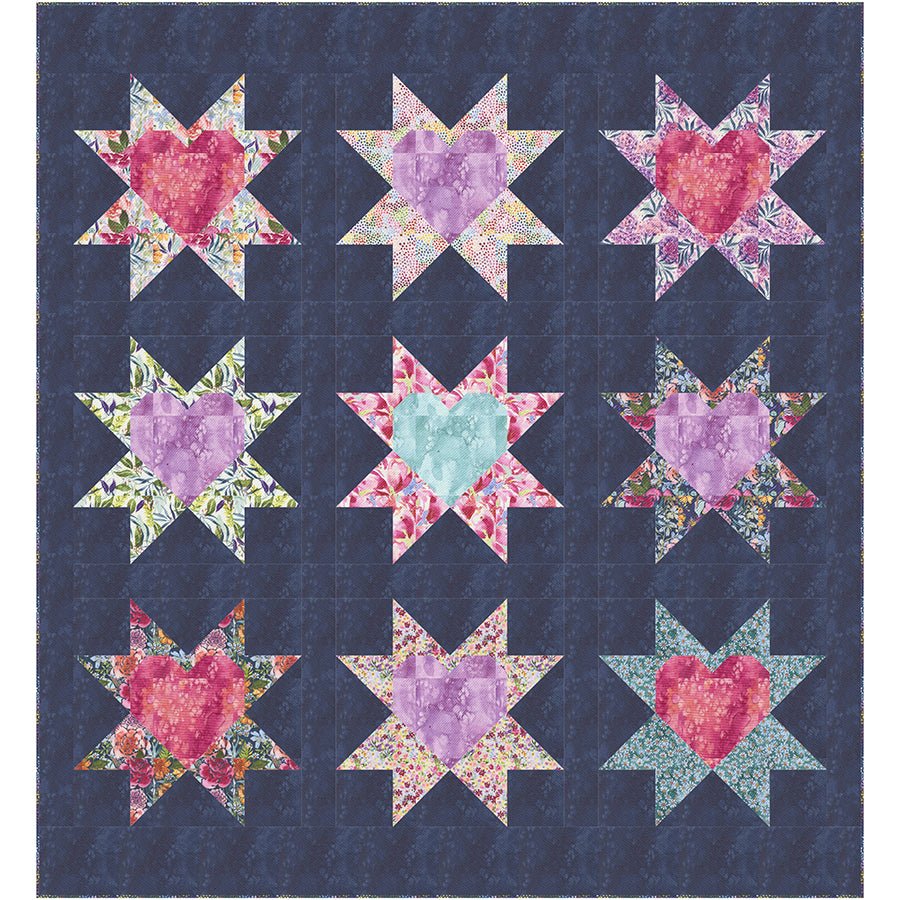 Wonderland Quilt Pattern by Copper Kettle Quilts - Copper Kettle Quilts from Fort Worth Fabric Studio