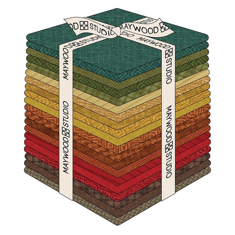 Woolies Flannel Desert Fat Quarter Bundle - Maywood Studio from Fort Worth Fabric Studio