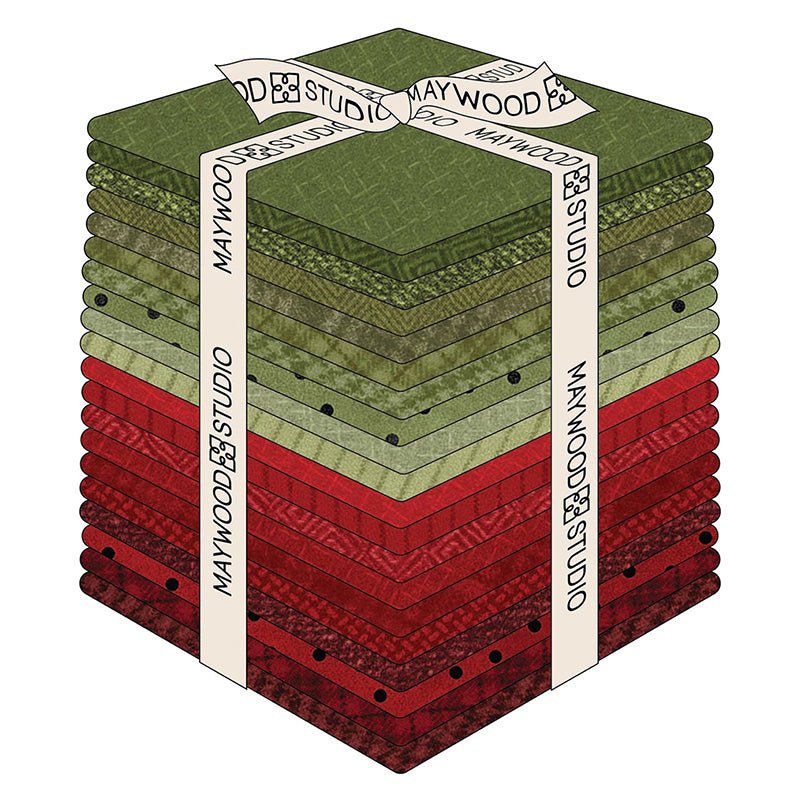 Woolies Flannel Holiday Warmth Fat Quarter Bundle - Maywood Studio from Fort Worth Fabric Studio