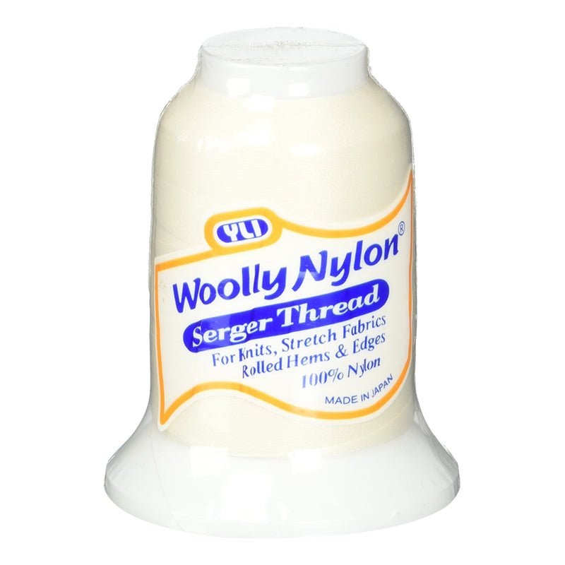 Woolly Nylon Serger Thread Off White by YLI - YLI from Fort Worth Fabric Studio