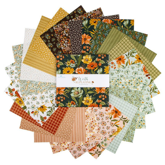 Worth Repeating 10" Stacker from Riley Blake - Riley Blake from Fort Worth Fabric Studio