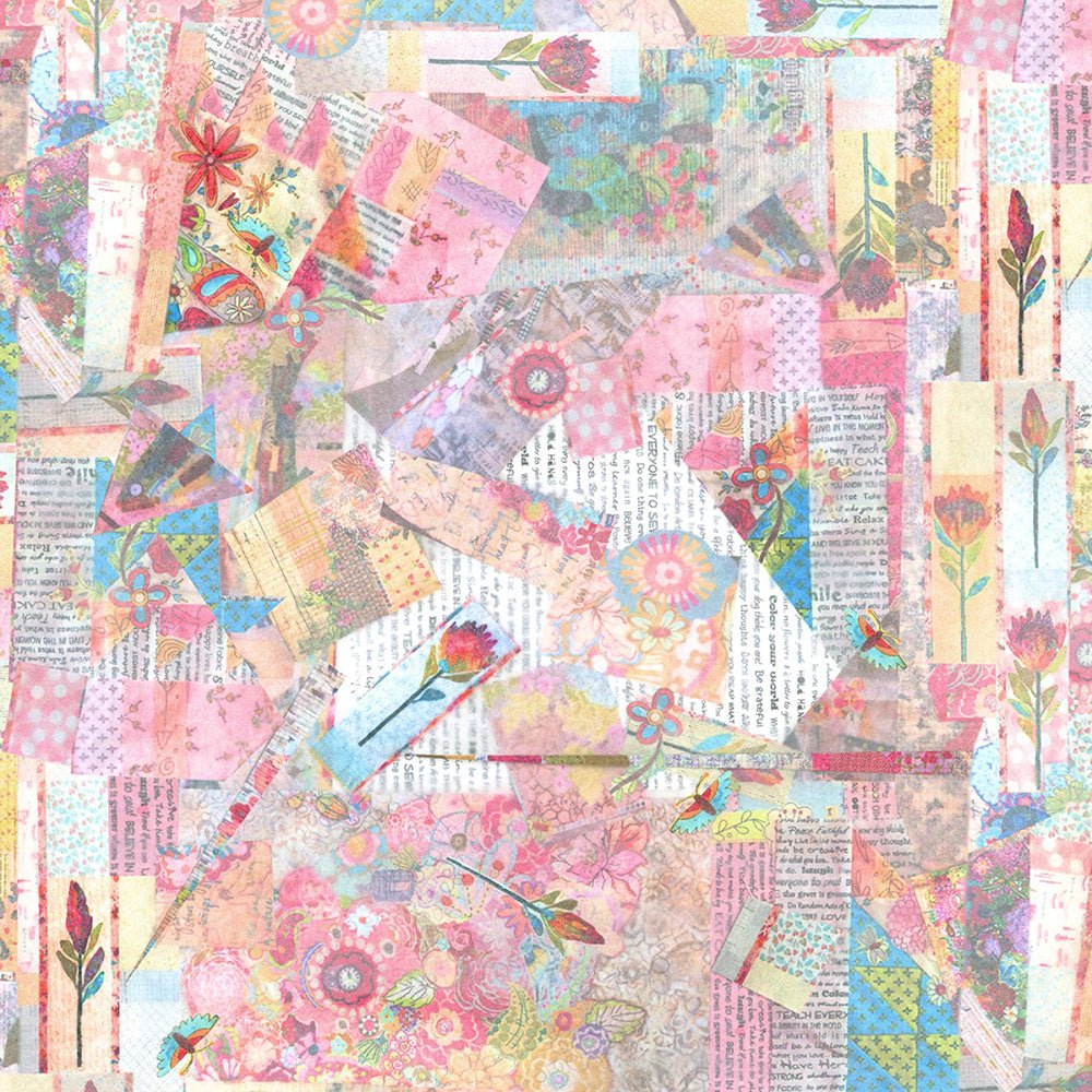 108" Quilt Backs New Vintage Multi from Windham 3 YARD CUT - Windham from Fort Worth Fabric Studio