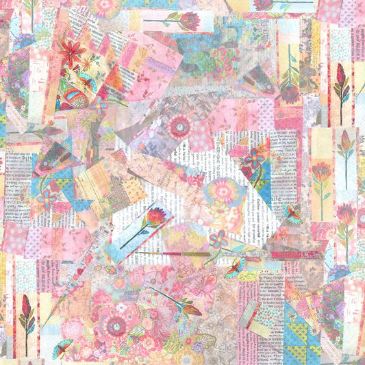 108" Quilt Backs New Vintage Multi from Windham 3 YARD CUT - Windham from Fort Worth Fabric Studio