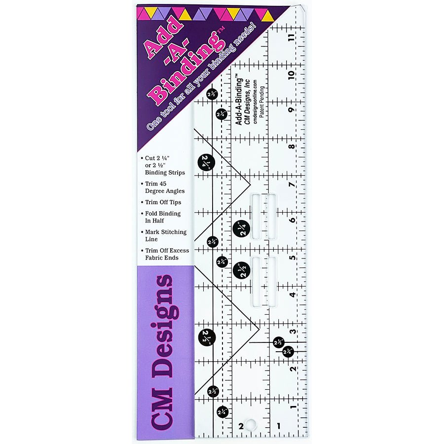 Add A Binding by CM Designs - CM Designs from Fort Worth Fabric Studio