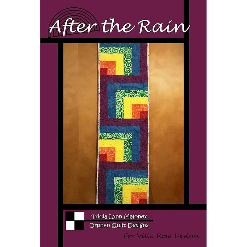 After the Rain Table Runner Pattern PDF Download - Villa Rosa Designs from Fort Worth Fabric Studio