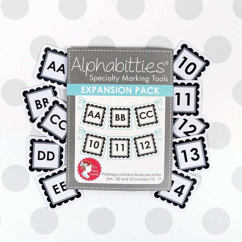 Alphabitties from It's Sew Emma - It's Sew Emma from Fort Worth Fabric Studio
